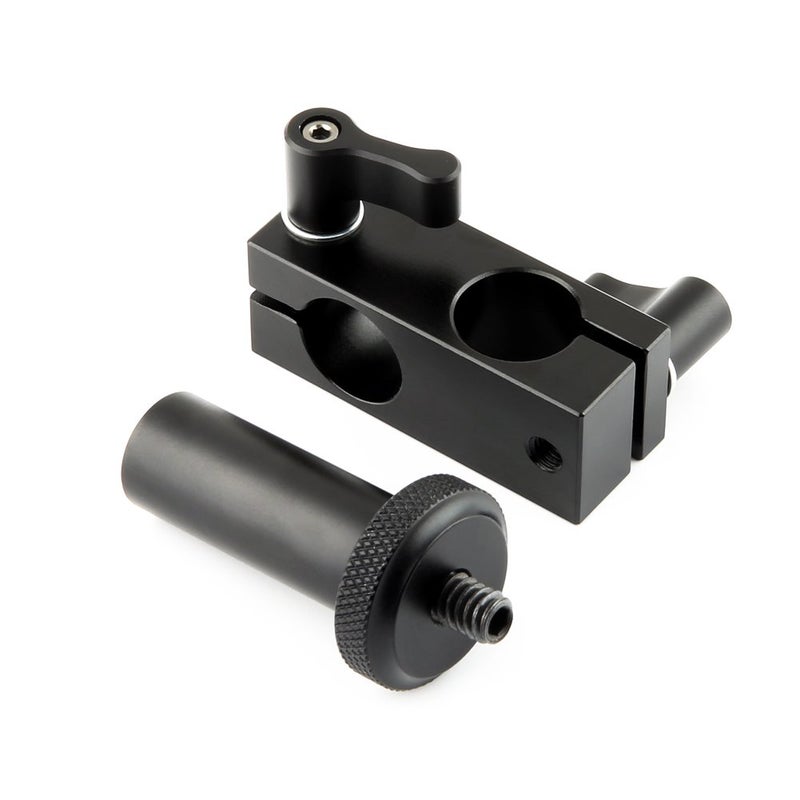 NICEYRIG 15mm Rail Block Rod Clamp Mount 90 Degree Angle for 15mm Rod DSLR Shoulder Rig - Image 4